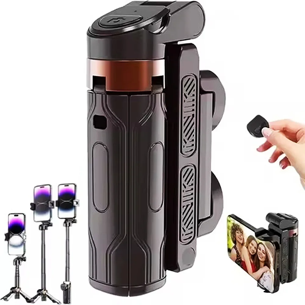 Tripod Phone Stand with Bluetooth Shutter Wireless Selfie Stick Brackets with Phone Holder for Smartphone Camera Tripod Phone Stand with Bluetooth Shutter Wireless Selfie Stick Brackets with Phone Holder for Smartphone Camera