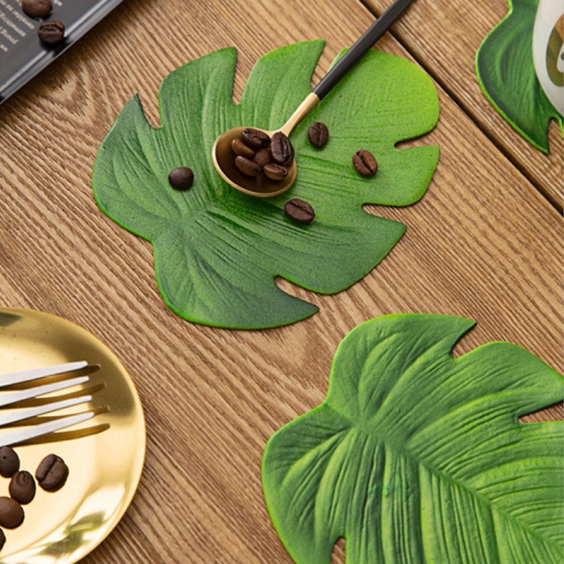 Tropical Leaf Coaster (6 pcs) Tropical Leaf Coaster (6 pcs)