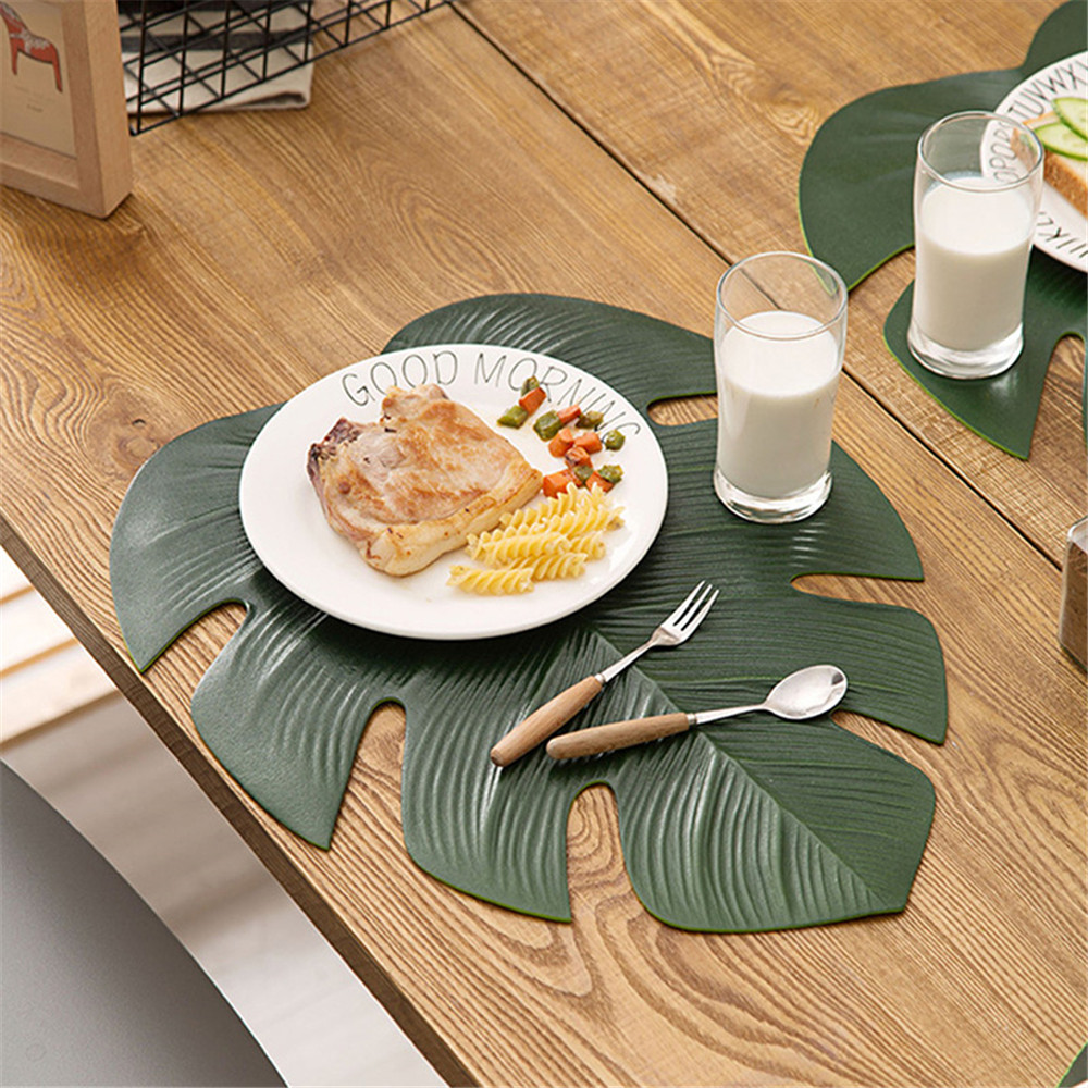 Tropical Leaf Monstera Placemat Tropical Leaf Monstera Placemat