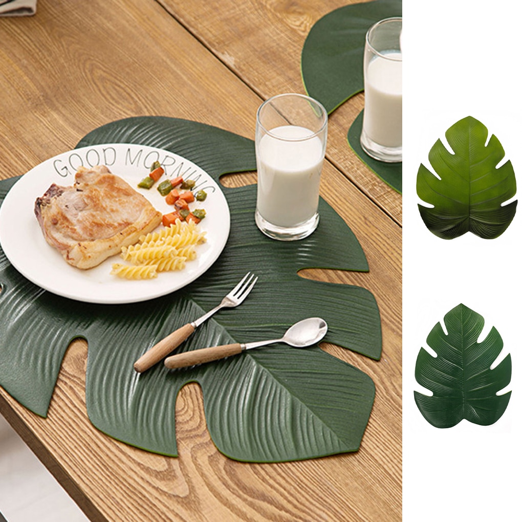 Tropical Palm Leaf Placemat Tropical Palm Leaf Placemat