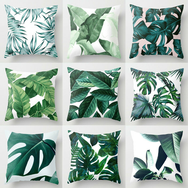 Tropical Pillow Case Cushion Cover Tropical Pillow Case Cushion Cover