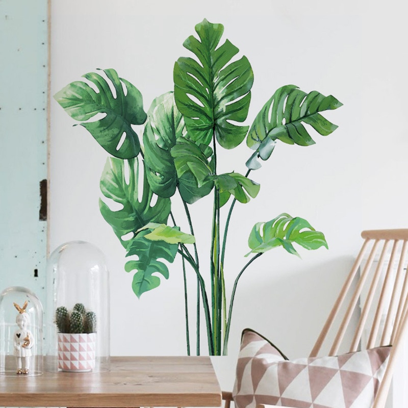 Tropical Wall Decal PVC Sticker Tropical Wall Decal PVC Sticker