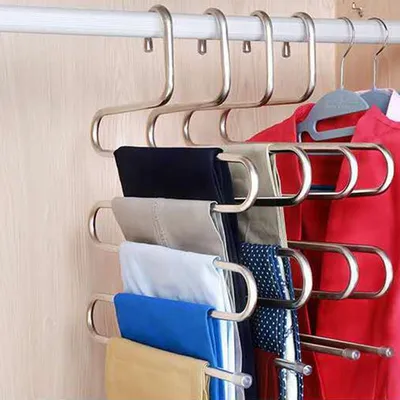 Trouser Hanger S-Type Stainless Steel Trouser Hanger S-Type Stainless Steel