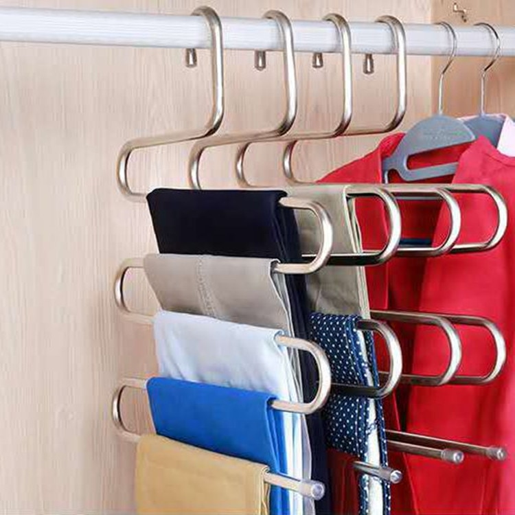 Trouser Hanger S-Type Stainless Steel Trouser Hanger S-Type Stainless Steel
