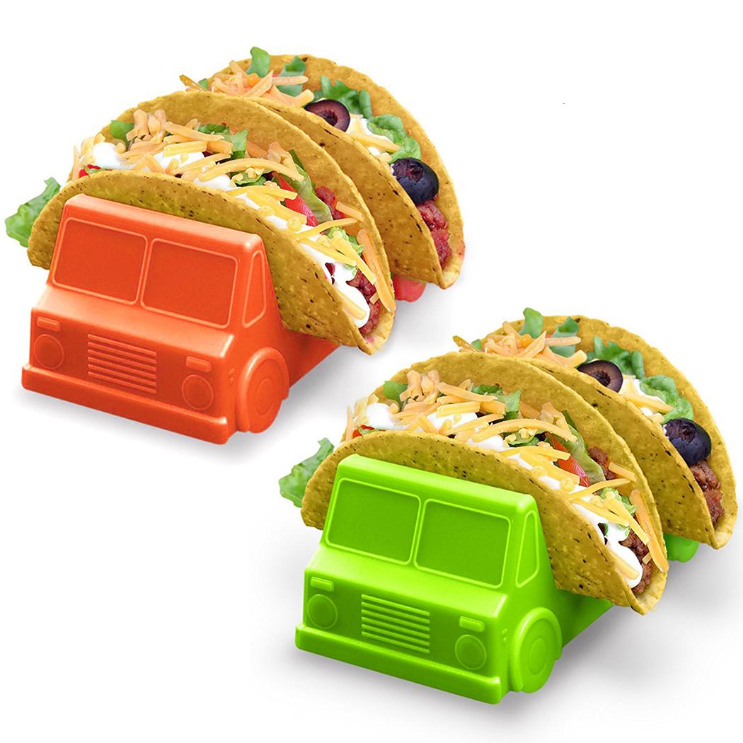 Truck Shape Plastic Taco Holders (2pcs)