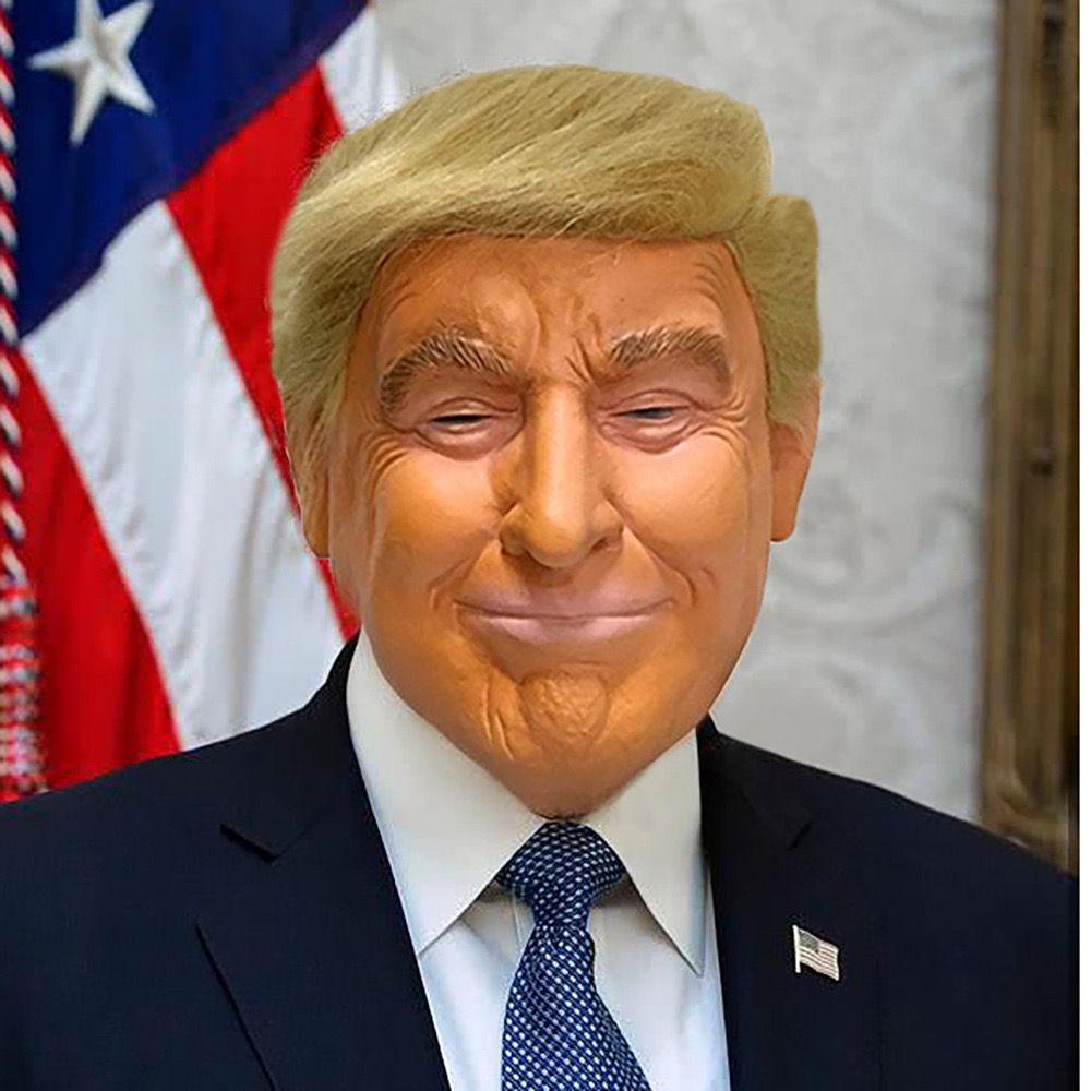 Trump Latex Full Head Face Human Mask for Mask Festival Halloween Easter Costume Party Donald Trump Presidential Trump Latex Full Head Face Human Mask for Mask Festival Halloween Easter Costume Party Donald Trump Presidential