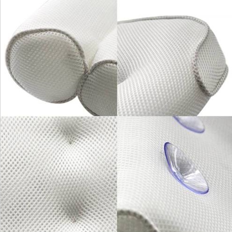 Tub Pillow Headrest with Suction Cups Tub Pillow Headrest with Suction Cups