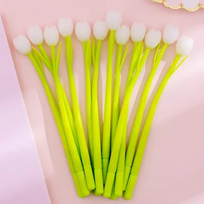 Tulip Gel Ink Flower Pens (3 Pcs) Tulip Gel Ink Flower Pens (3 Pcs)