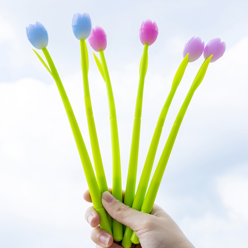 Tulip Gel Ink Flower Pens (3 Pcs) Tulip Gel Ink Flower Pens (3 Pcs)