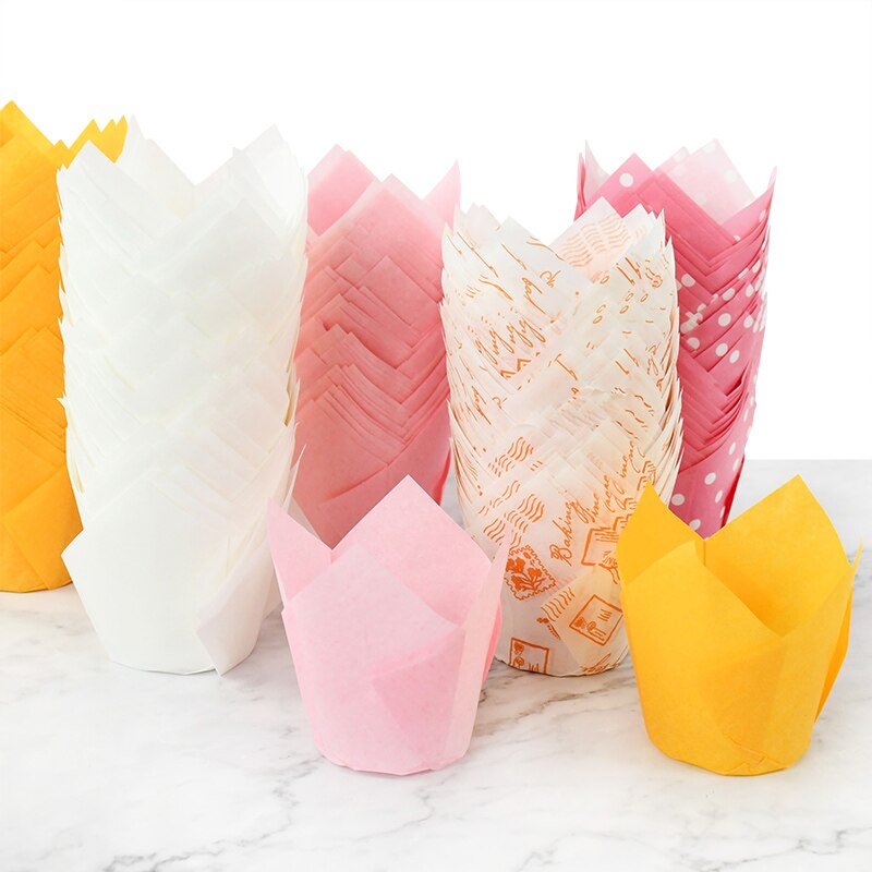 Tulip Muffin Paper Liners (50pcs)