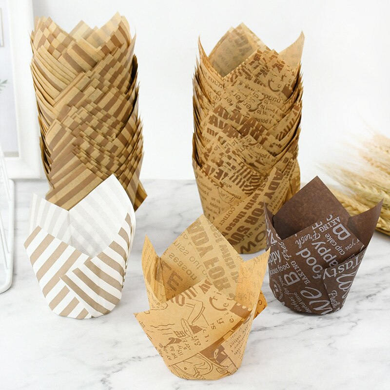 Tulip Muffin Paper Liners (50pcs)