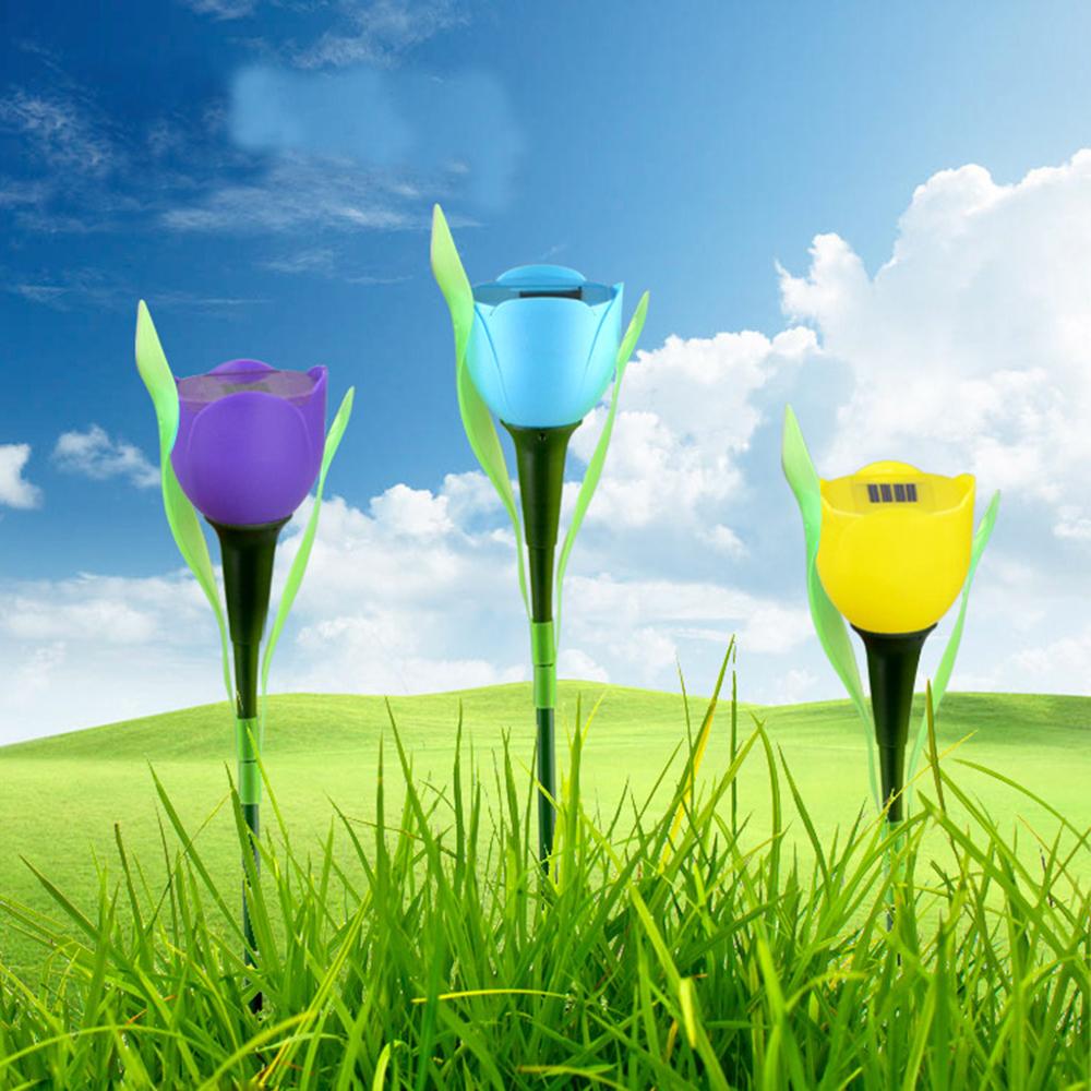 Tulip Solar Light LED Garden Flower Tulip Solar Light LED Garden Flower