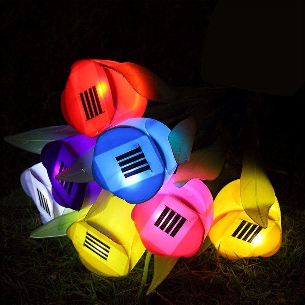 Tulip Solar Light LED Garden Flower Tulip Solar Light LED Garden Flower