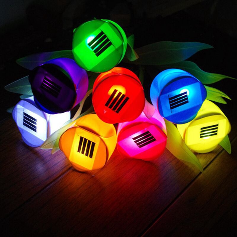 Tulip Solar Light LED Garden Flower Tulip Solar Light LED Garden Flower