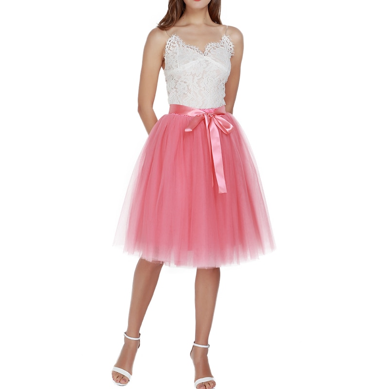 Tulle Midi Skirt Women's Fashion Tulle Midi Skirt Women's Fashion