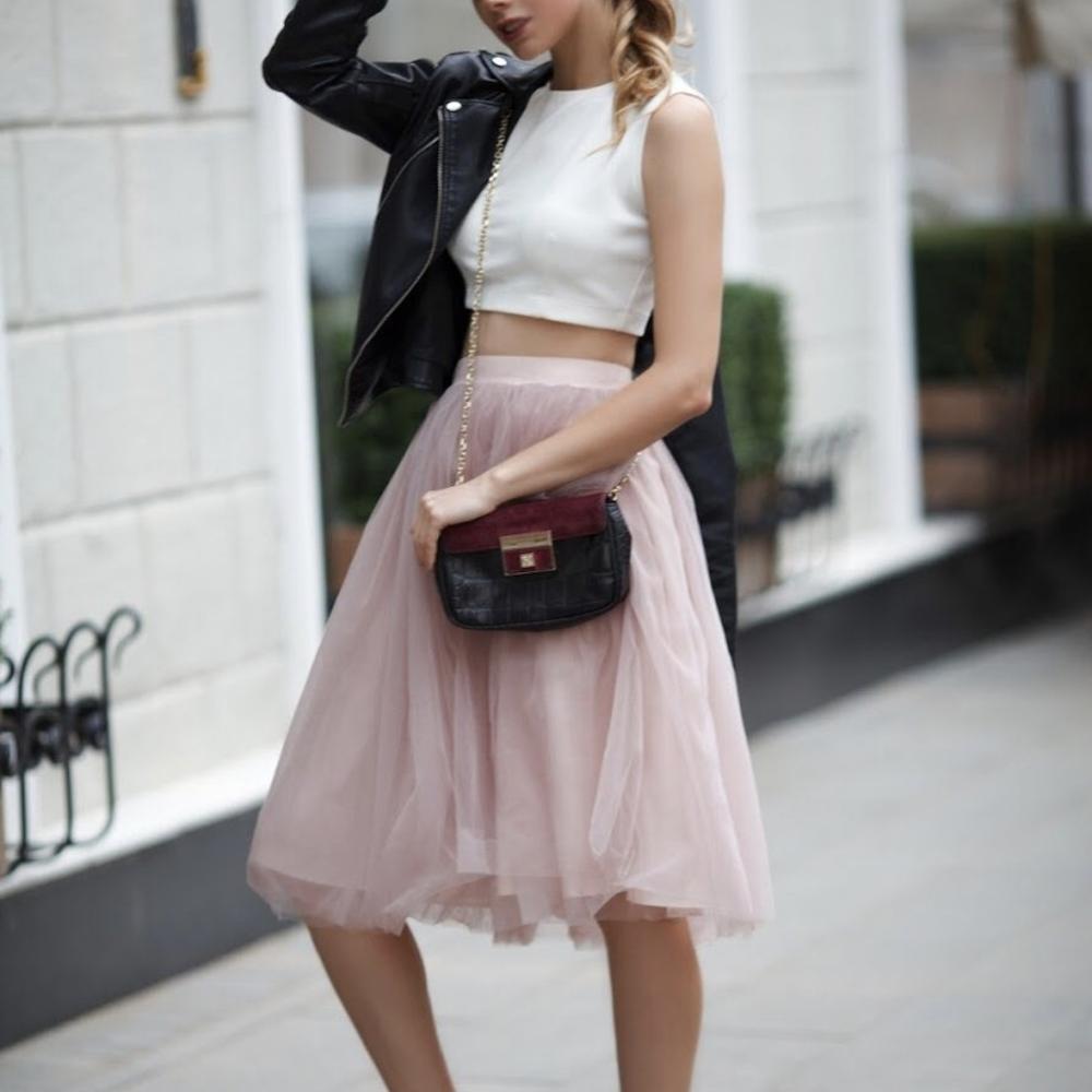 Tulle Midi Skirt Women's Fashion Tulle Midi Skirt Women's Fashion