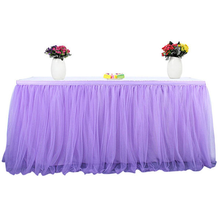 Tulle Table Skirt Party Decoration Tulle Table Skirt Party Decoration