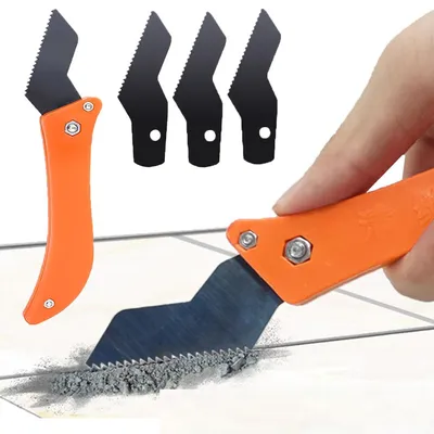Tungsten Carbide Cutter Blade for Tile Gap Grout Cleaning Remover Wall Floor Tiles Joint Cleaner Wallpaper Paint