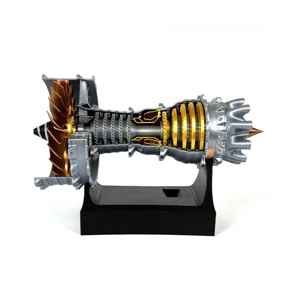 Turbofan Engine Model Aircraft Engine Kit Turbojet Engine Model Adult Gift Mechanical Science Education Toy Turbofan Engine Model Aircraft Engine Kit Turbojet Engine Model Adult Gift Mechanical Science Education Toy