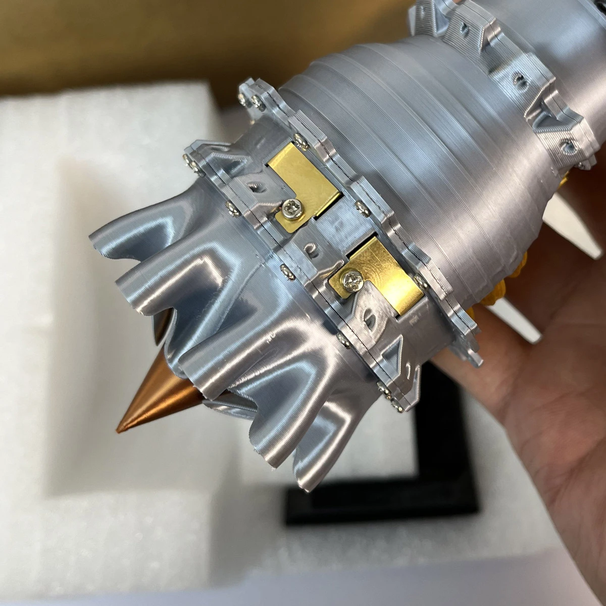 Turbofan Engine Model Aircraft Engine Kit Turbojet Engine Model Adult Gift Mechanical Science Education Toy Turbofan Engine Model Aircraft Engine Kit Turbojet Engine Model Adult Gift Mechanical Science Education Toy