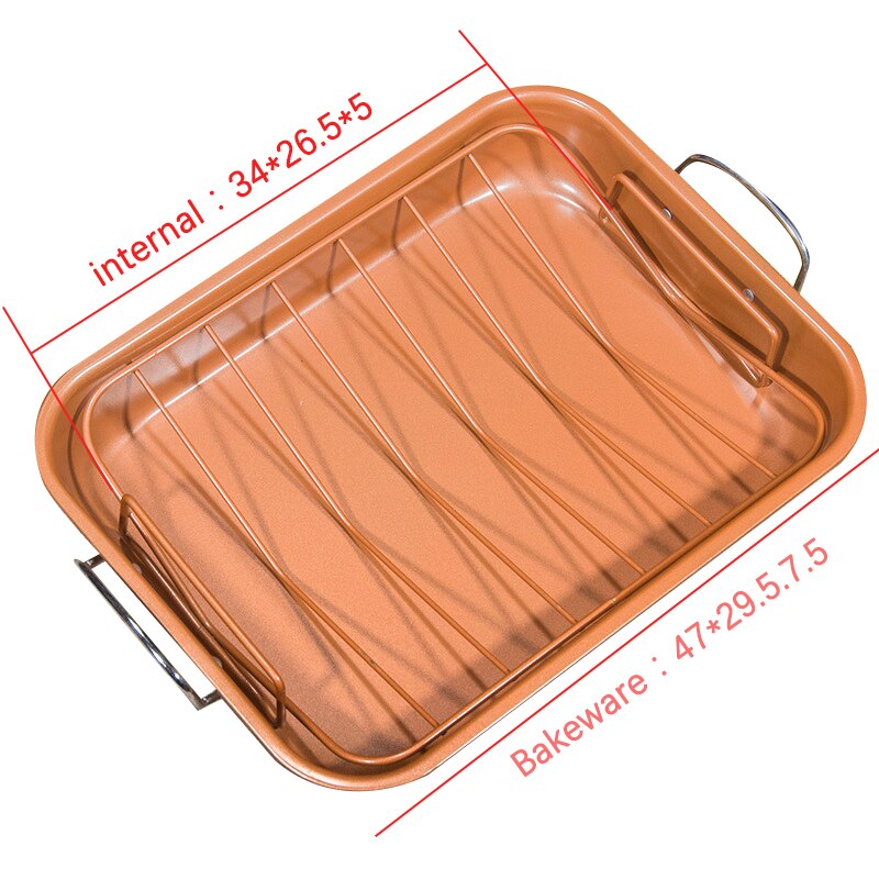 Turkey Roasting Pan Non-Stick Container Turkey Roasting Pan Non-Stick Container