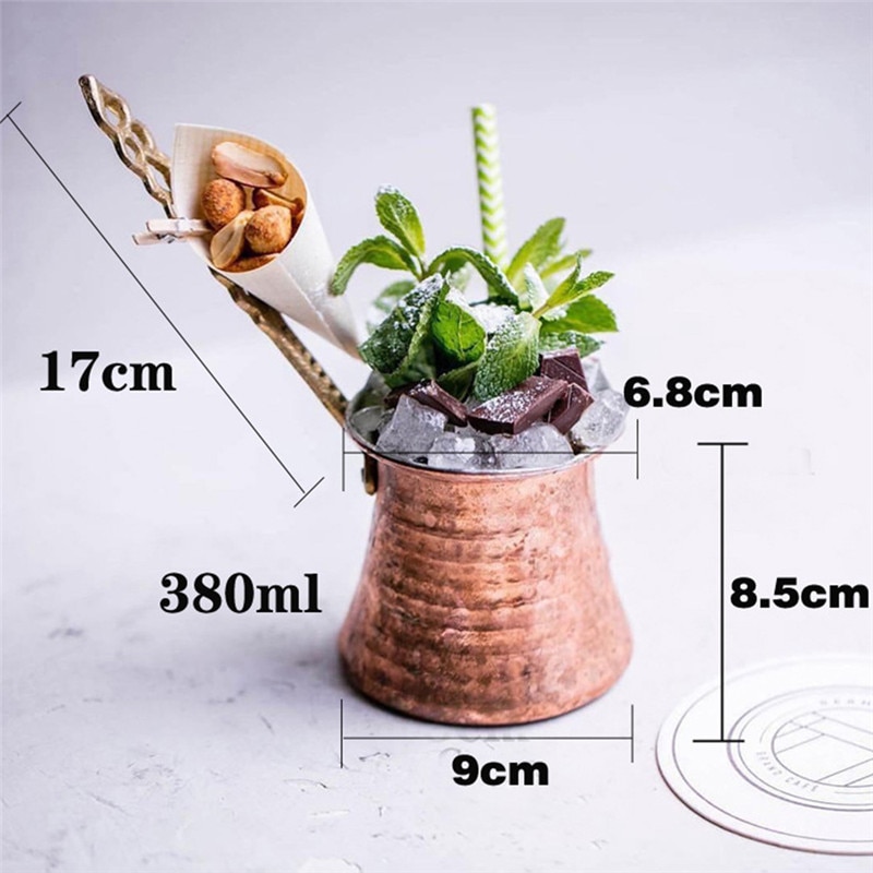 Turkish Coffee Pot 330mL Copper Pan Turkish Coffee Pot 330mL Copper Pan
