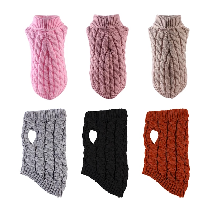 Turtleneck Pet Winter Puppy Sweater Turtleneck Pet Winter Puppy Sweater