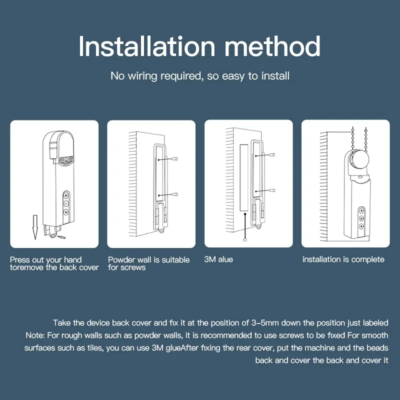 Tuya Smart Blind Motor Wifi Automatic Electric Roller Shutter Shadows App Control Lifting Curtain Opening Closing Driver