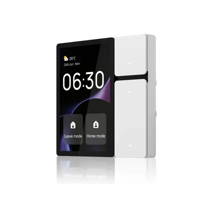 Tuya WiFi Smart Control Panel 3.5″ Touch Screen, 3 Relays & Buttons, IR Remote, Bluetooth Sigmesh Hub, Home Automation