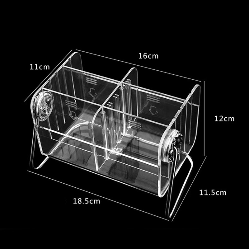 TV Remote Holder Transparent Storage Box TV Remote Holder Transparent Storage Box
