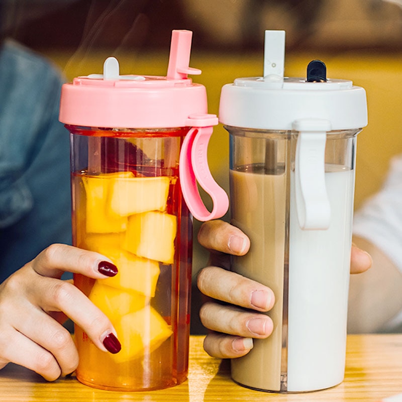 Twin Cup Double Side Sippy Tumbler