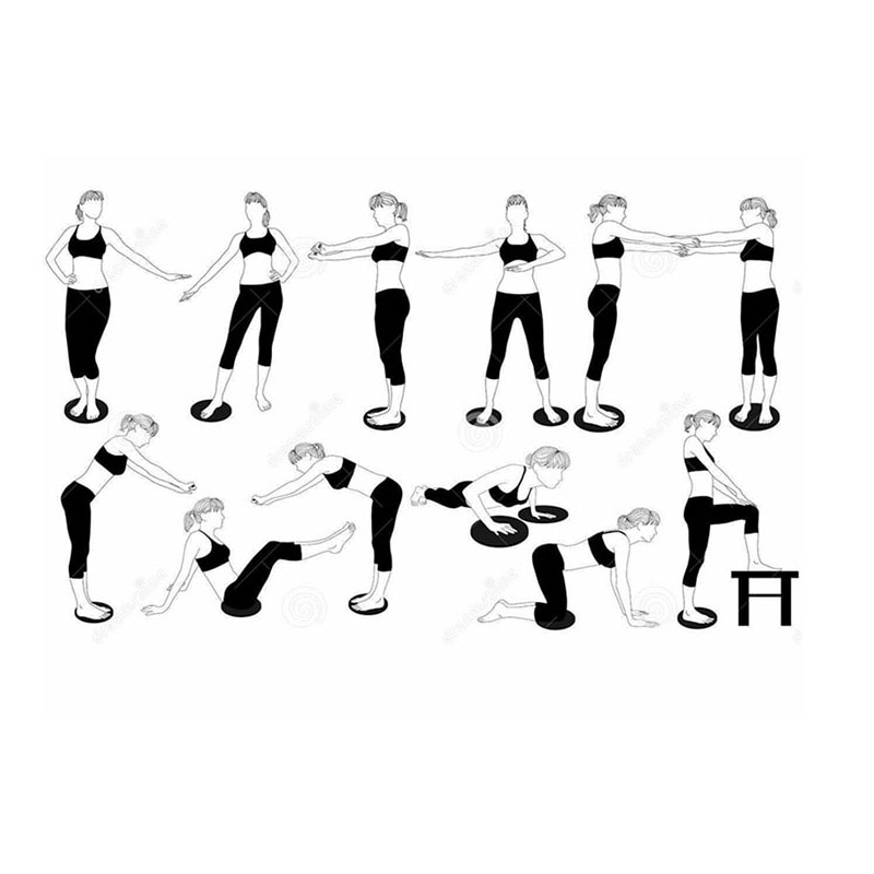 Twist Board Waist Fitness Balance Disc Twist Board Waist Fitness Balance Disc