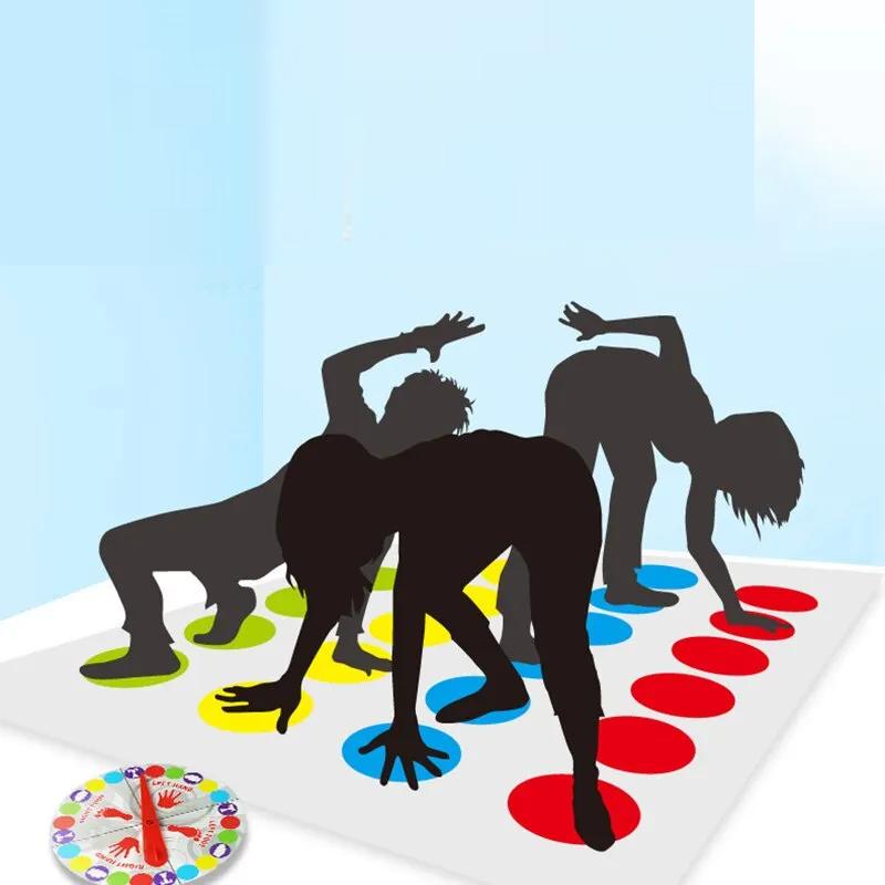 Twist Game Funny Kid Family Body Twist Move Mat Board Game Party Fun Board Games Party Game Family Game