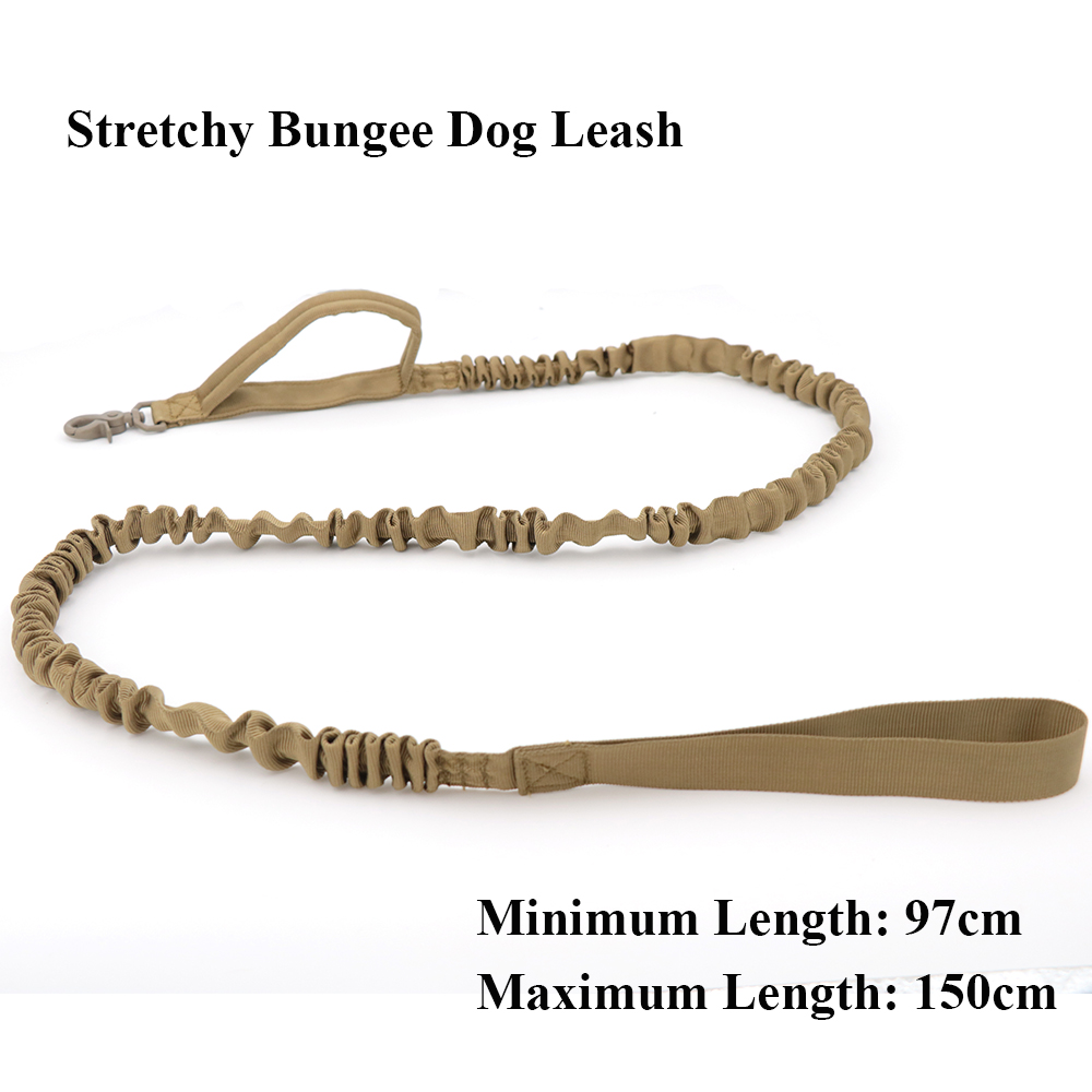 Two Handle Bungee Tactical Dog Leash Two Handle Bungee Tactical Dog Leash
