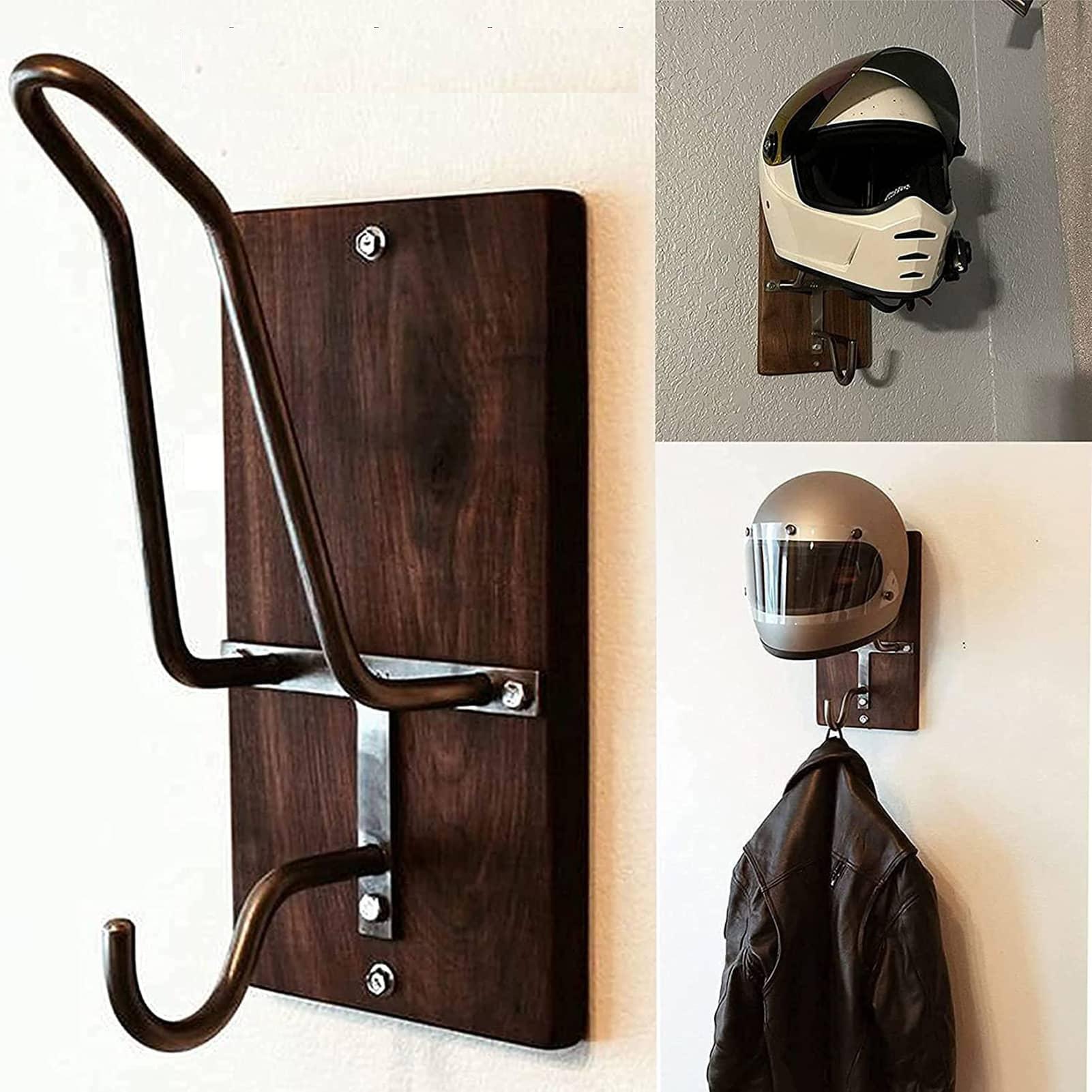 Two In One Helmet Wall Hanger Two In One Helmet Wall Hanger