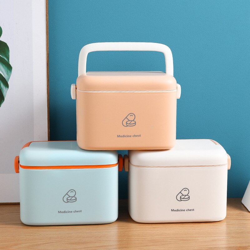 Two Layer Medication Storage Box