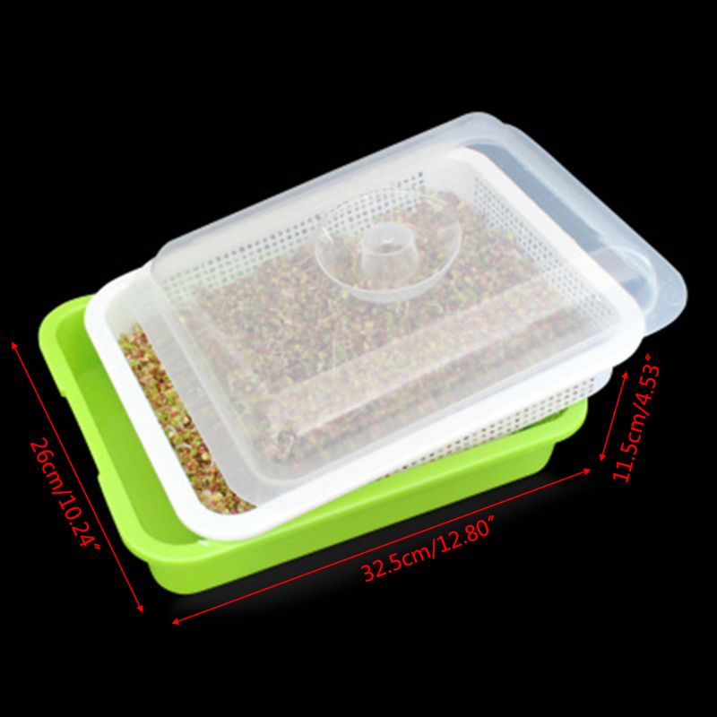 Two-Layer Seed Sprouter Tray Two-Layer Seed Sprouter Tray