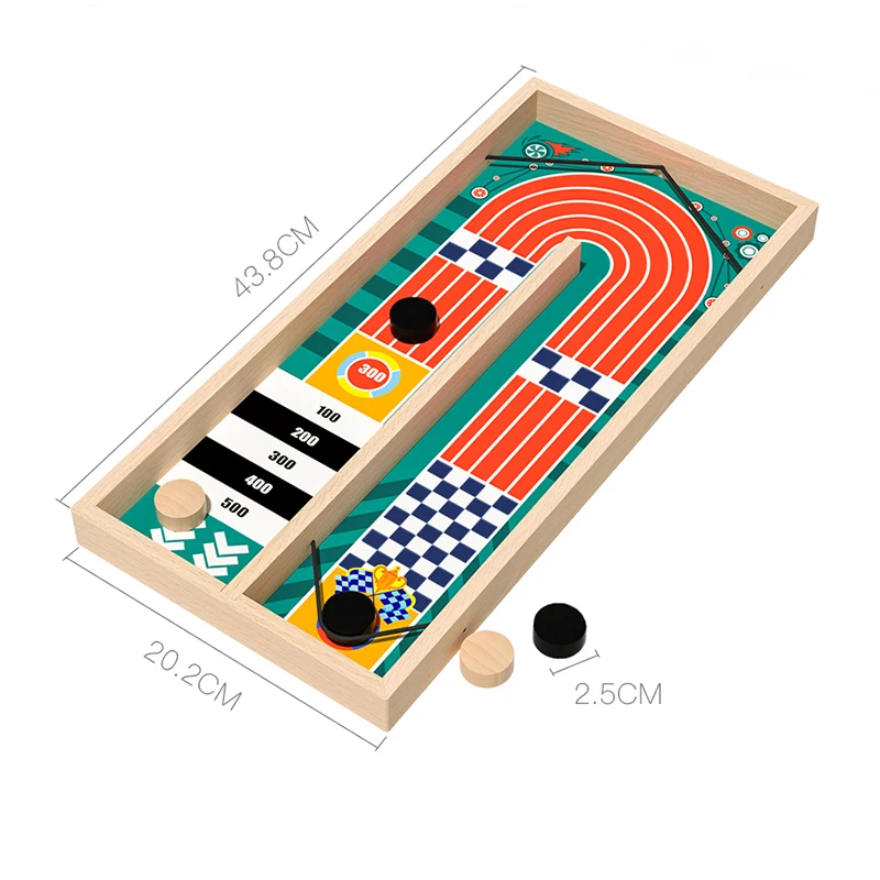 Two Person Battle Wooden Bounce Chess Table Bounce Children'S Gift Fun Parent-Child Interactive Game Christmas Present Two Person Battle Wooden Bounce Chess Table Bounce Children'S Gift Fun Parent-Child Interactive Game Christmas Present
