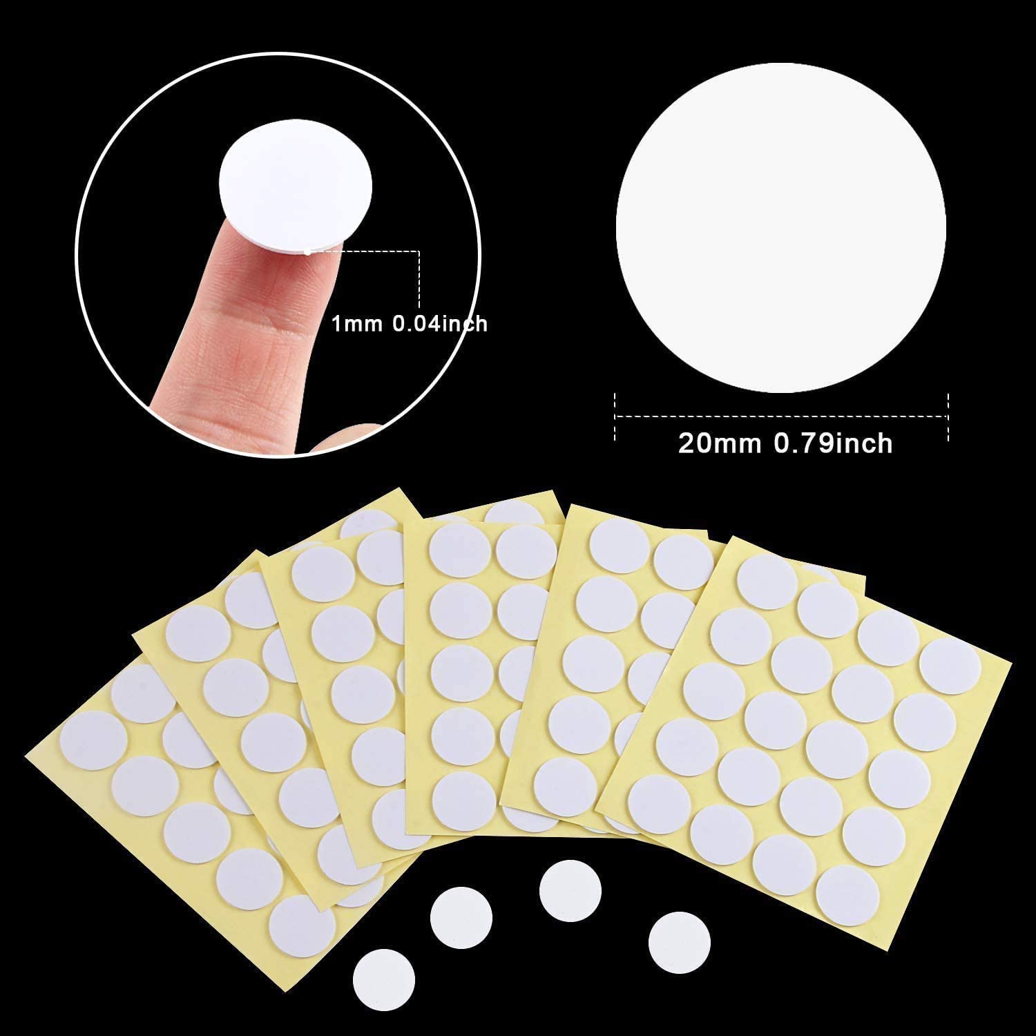 Two Sided Glue Dots for Candle Wicks (500pcs) Two Sided Glue Dots for Candle Wicks (500pcs)