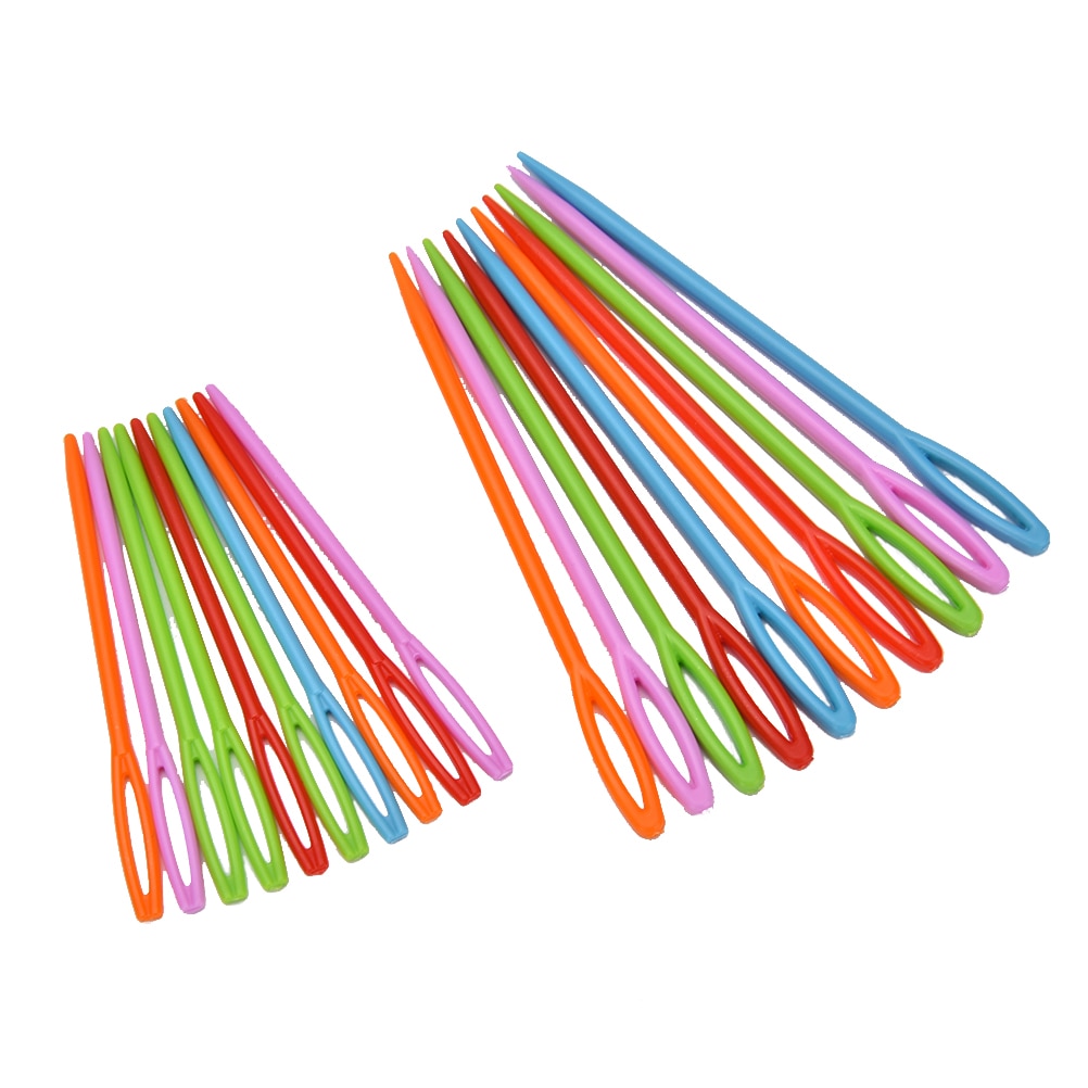 Two Size Plastic Knitting Needles (20pcs) Two Size Plastic Knitting Needles (20pcs)