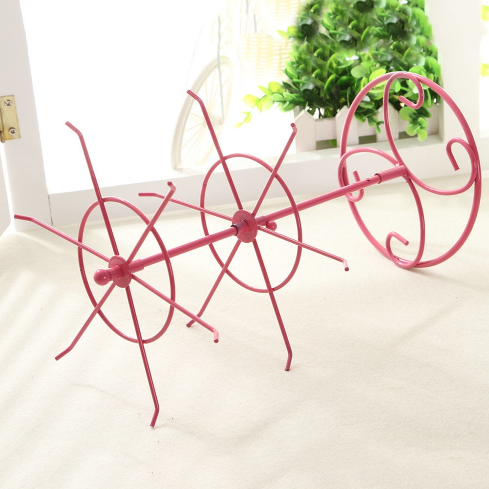 Two Tier Rotating Jewelry Display Stand
