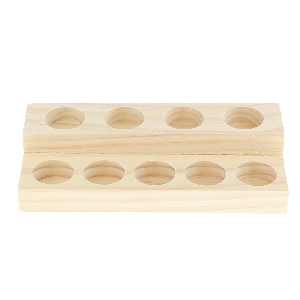 Two Tier Wooden Essential Oil Rack Two Tier Wooden Essential Oil Rack