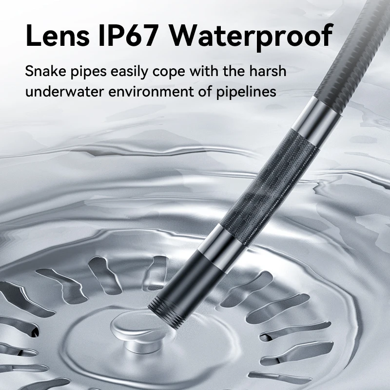 Two-Way 360° Articulating Borescope, 1080P Camera, endoscope with Light, 6mm Waterproof Probe, Endoscope with Two-Way 360° Articulating Borescope, 1080P Camera, endoscope with Light, 6mm Waterproof Probe, Endoscope with