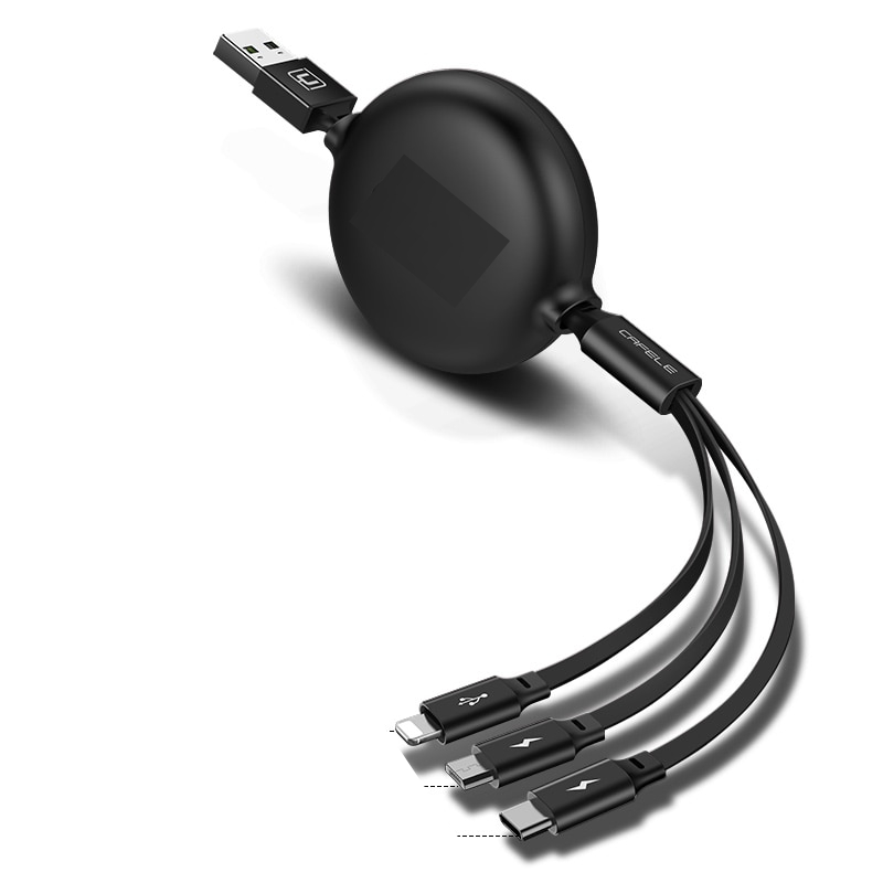 Type C Cable 3-in-1 USB Charger Type C Cable 3-in-1 USB Charger