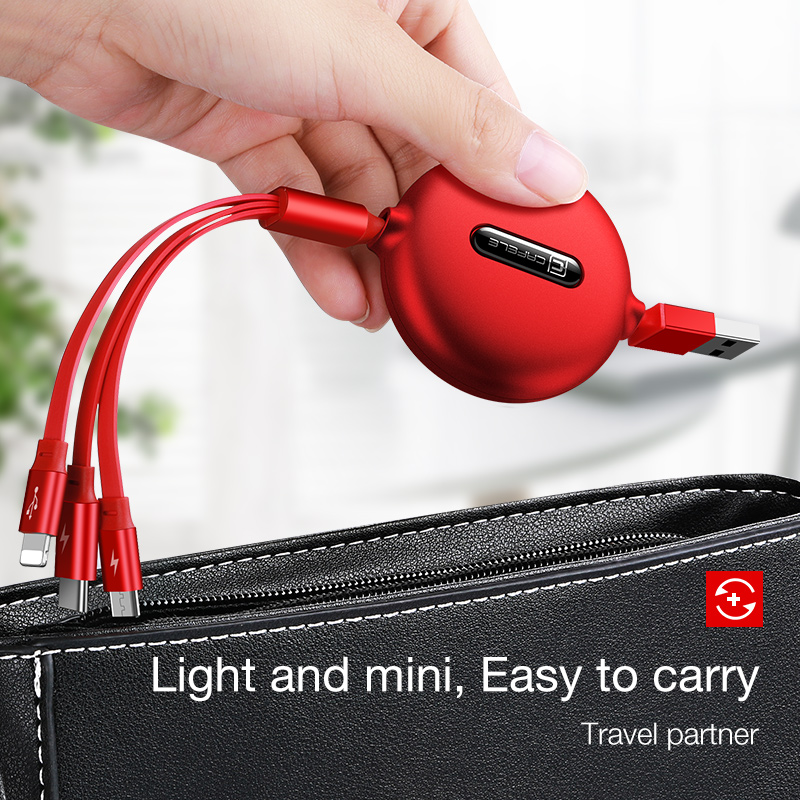 Type C Cable 3-in-1 USB Charger Type C Cable 3-in-1 USB Charger