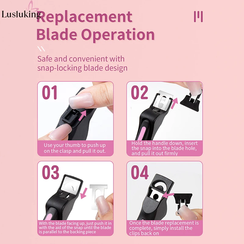 U-shaped French False Nail Scissors Acrylic Nail Clipper Adjustable Nail Tip Cutter Trimmer Manicure with Sizer Precise