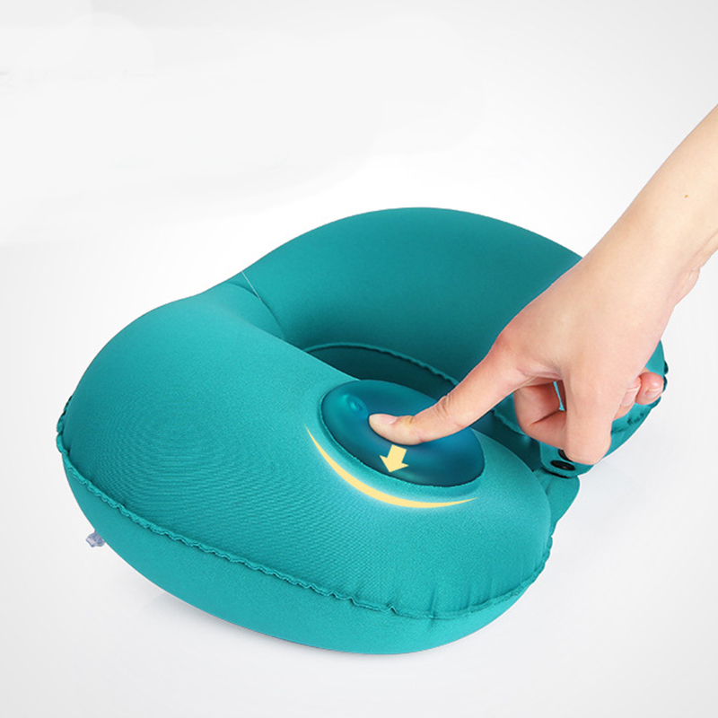 U-Shaped Inflatable Travel Pillow U-Shaped Inflatable Travel Pillow