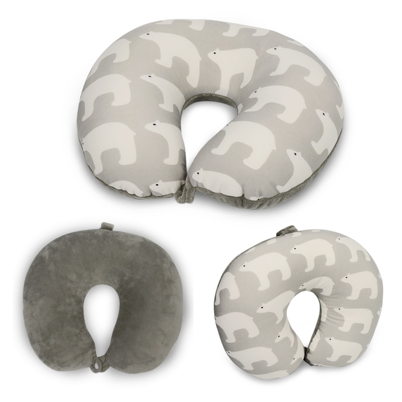 U Shaped Pillow Polar Bear Design U Shaped Pillow Polar Bear Design