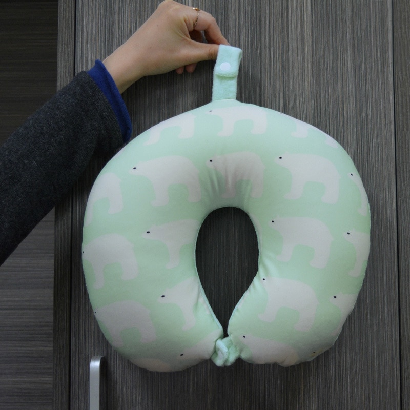 U Shaped Pillow Polar Bear Design U Shaped Pillow Polar Bear Design