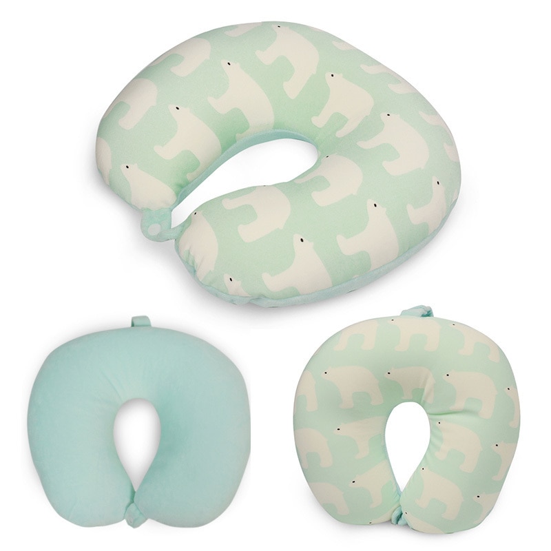 U Shaped Pillow Polar Bear Design U Shaped Pillow Polar Bear Design